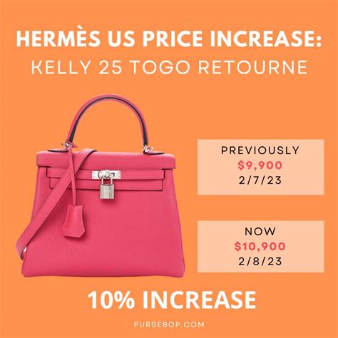 hermes price increase 2019 europe|hermes herbag 31 price 2023.